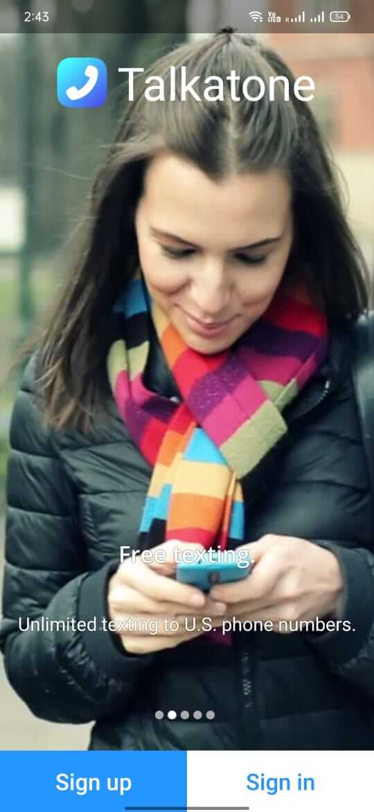 Screenshot Talkatone APK Download Gratis untuk Telepon dan SMS via Internet