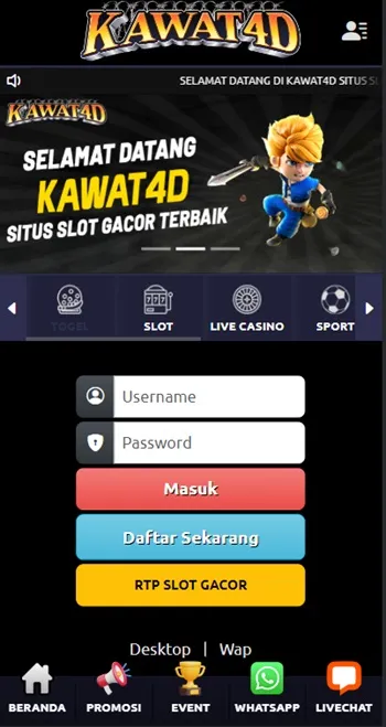 Screenshot Kawat4D APK v3.7