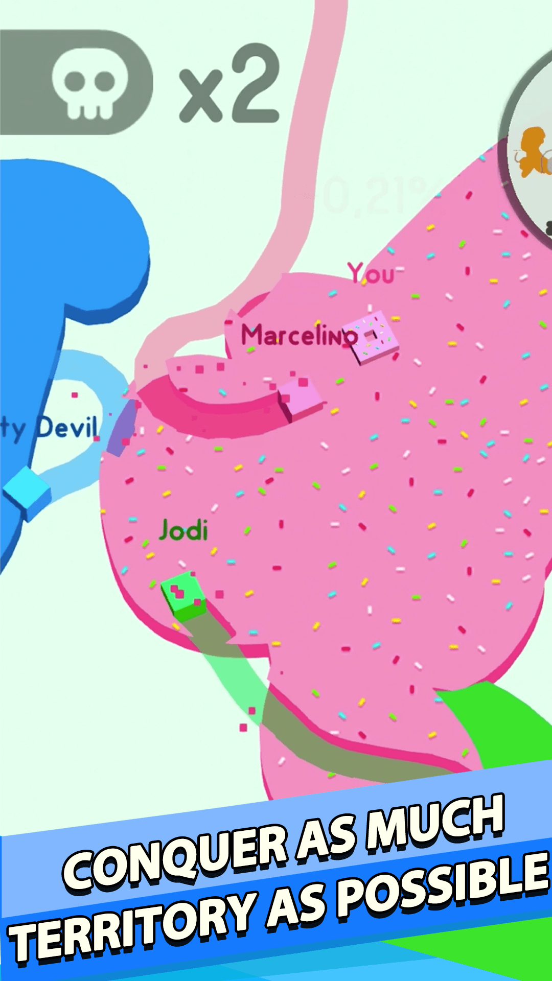 Screenshot Paper.io 2 APK