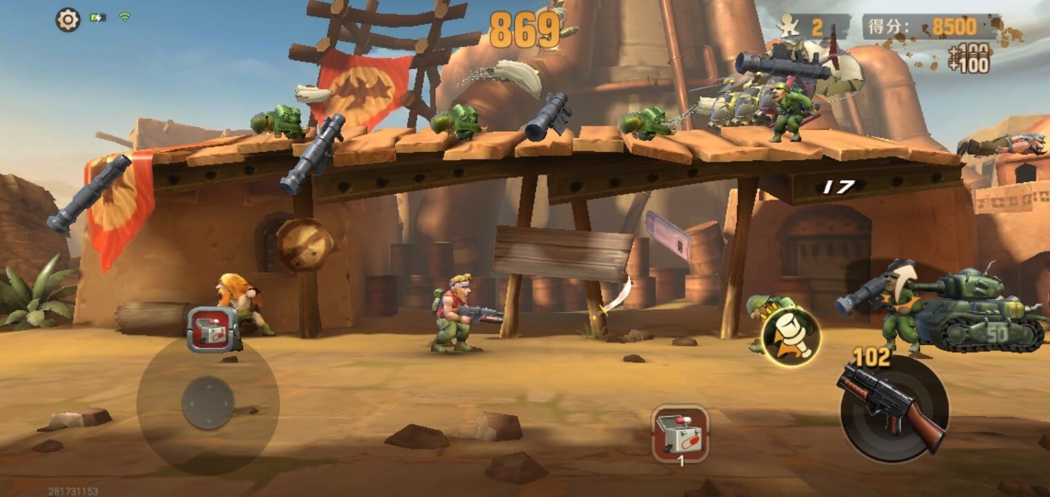 Screenshot Metal Slug APK