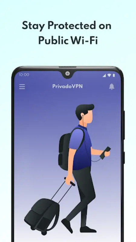 Screenshot PrivadoVPN APK