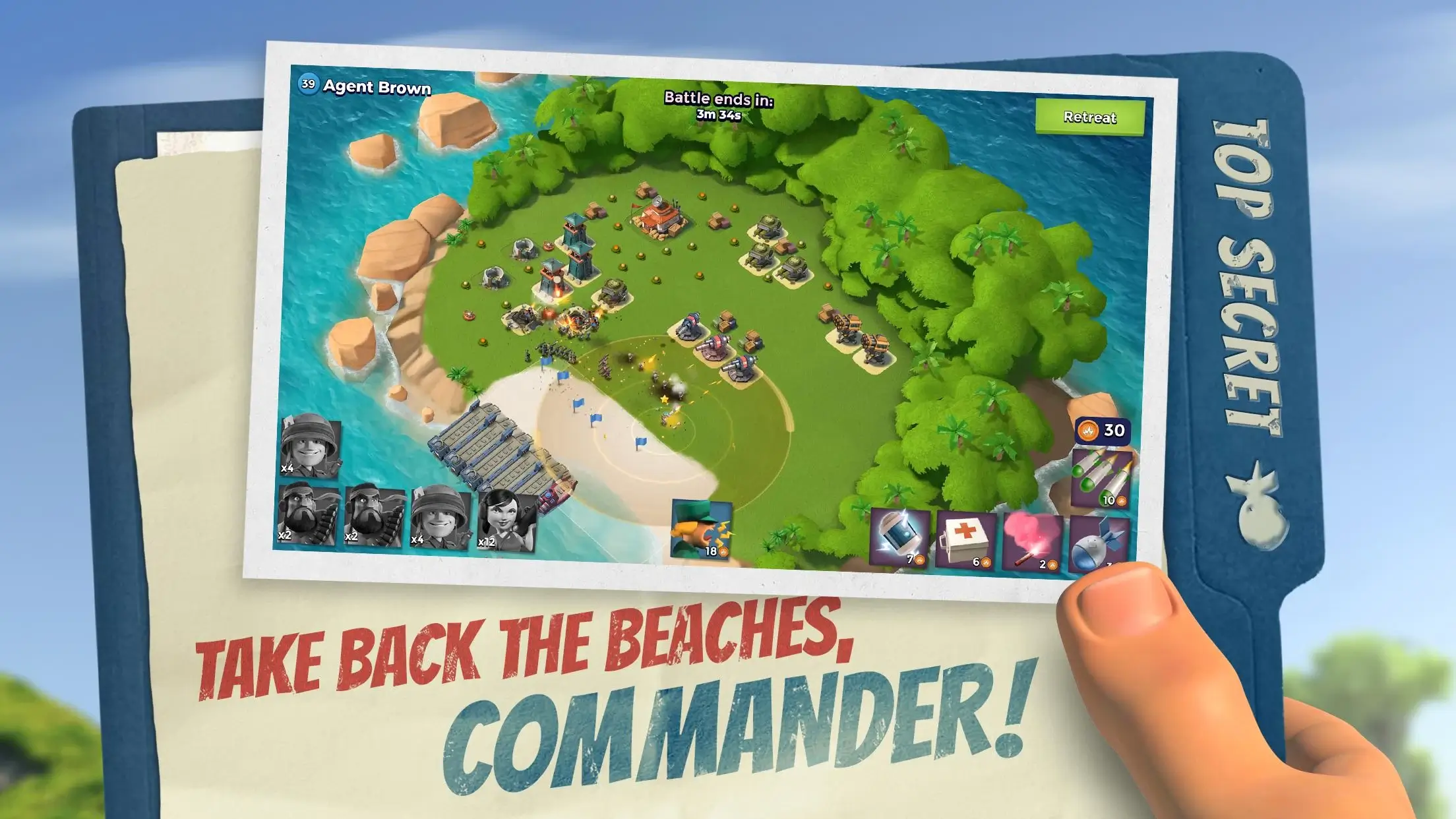 Screenshot Boom Beach APK