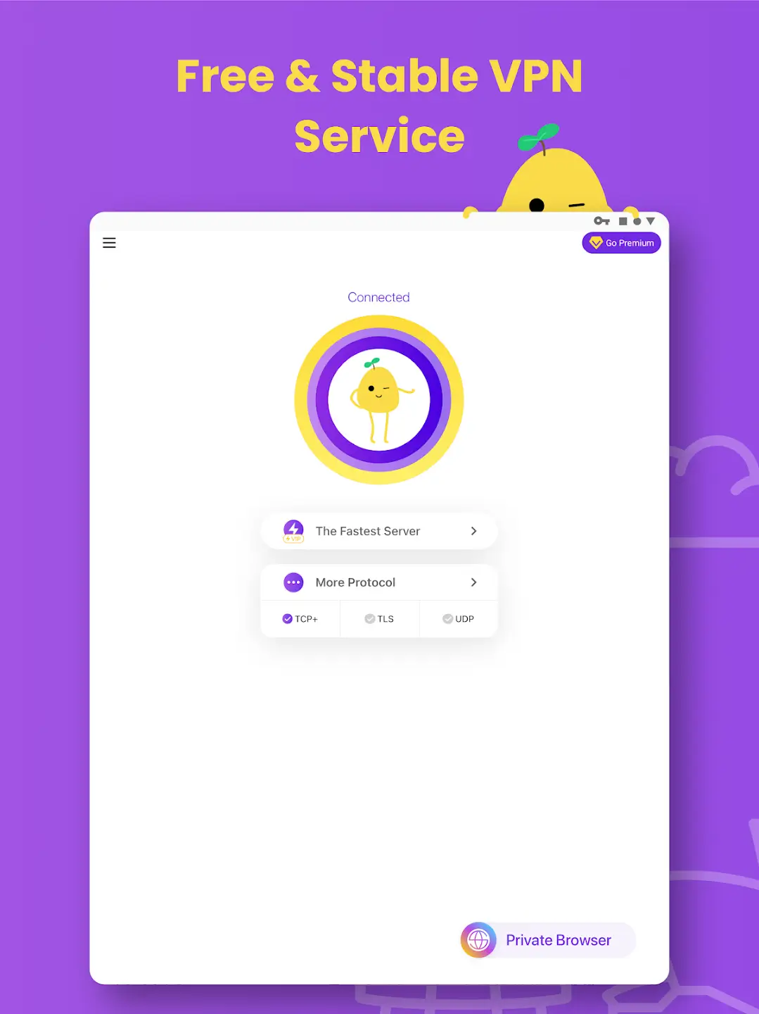 Screenshot PotatoVPN APK