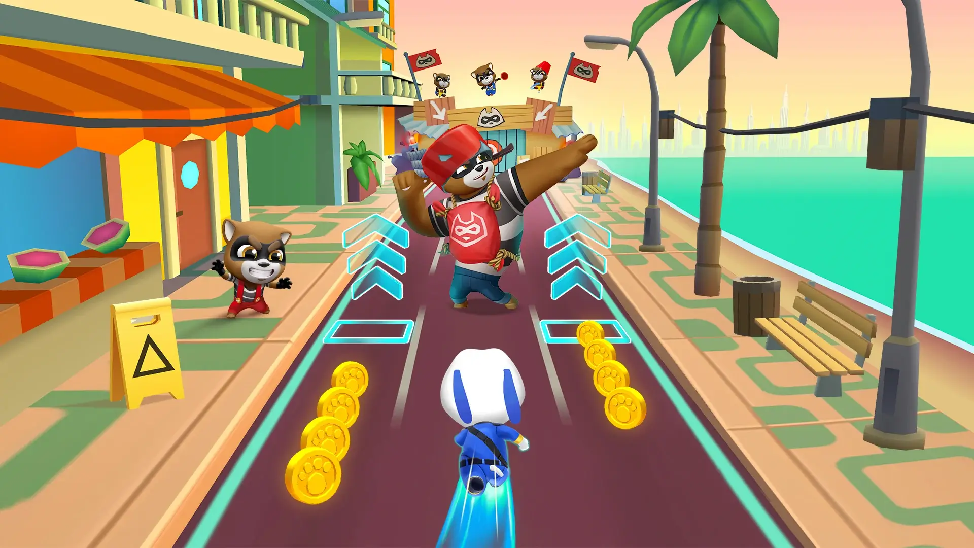 Screenshot Talking Tom Hero Dash APK