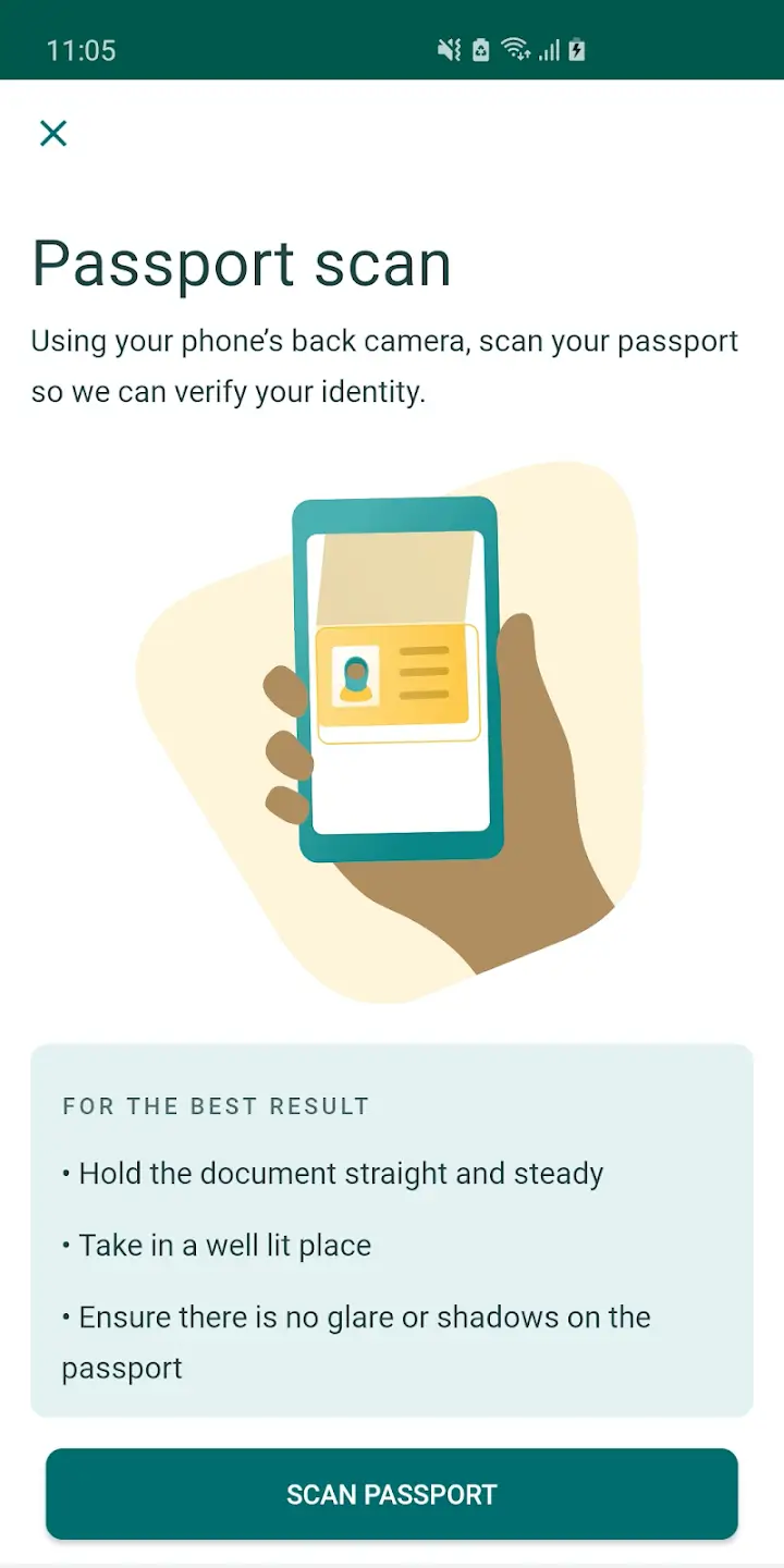 Screenshot Saudi Visa Bio APK