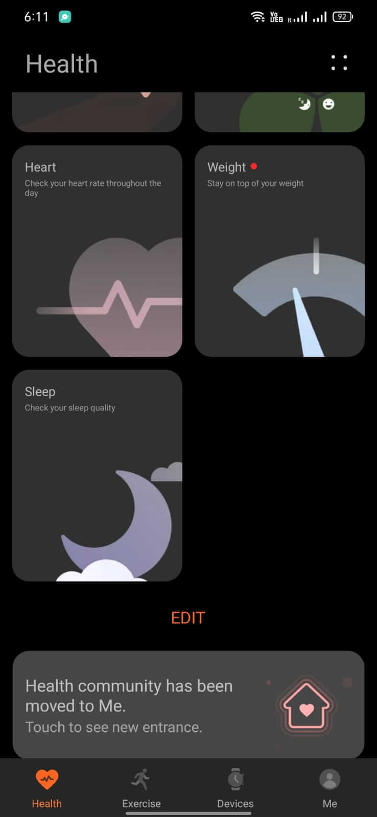 Screenshot Huawei Health APK