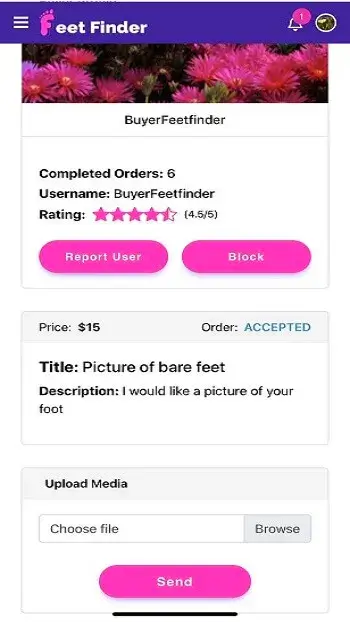 Screenshot FeetFinder APK v2.9.0