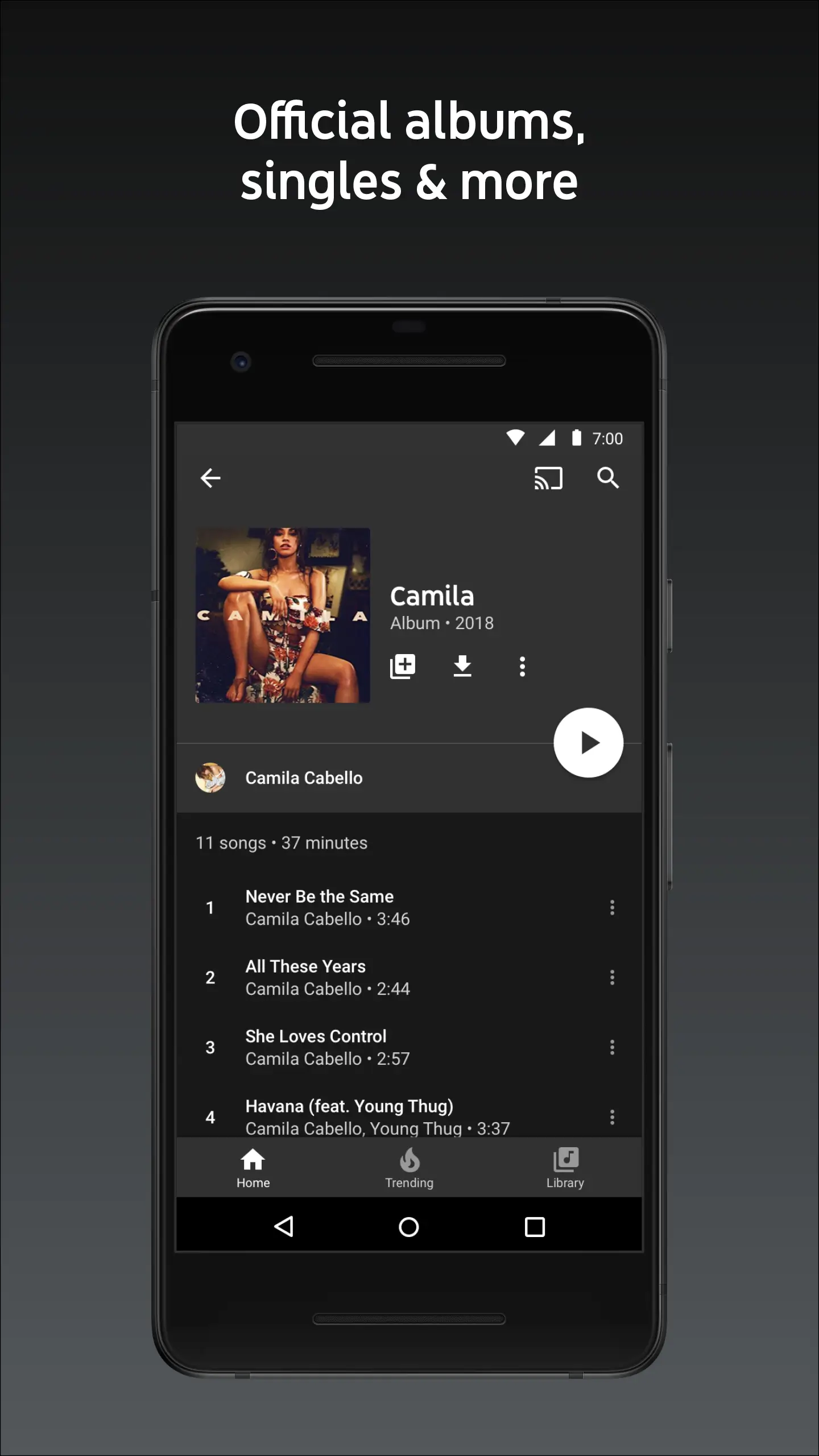 Screenshot YouTube Music APK v9.18.50