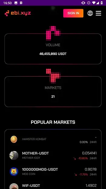 Screenshot EBI Exchange APK v5.6