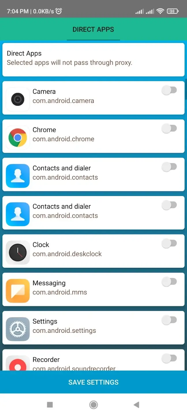 Screenshot College Proxy APK 10.2.9