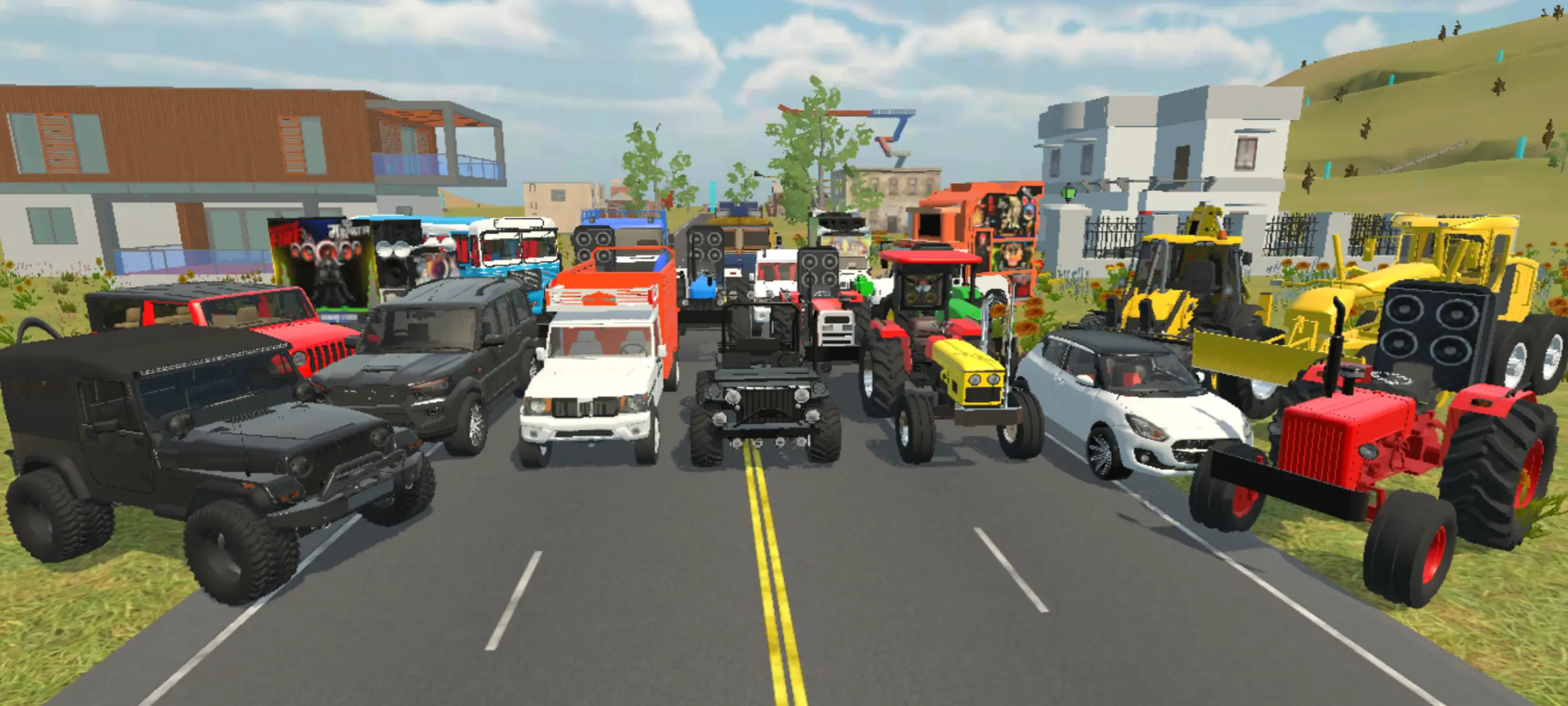 Screenshot Indian Vehicles Simulator 3D APK v0.51