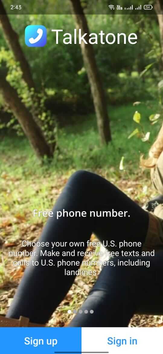 Screenshot Talkatone APK Download Gratis untuk Telepon dan SMS via Internet