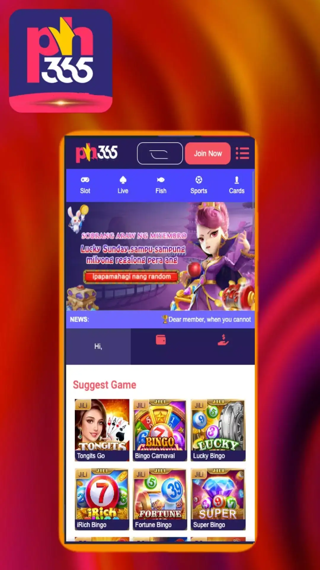 Screenshot Ph365 APK v10.87
