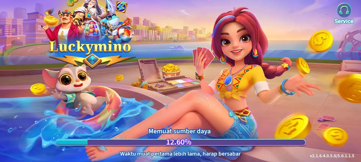 Screenshot LuckyMino APK