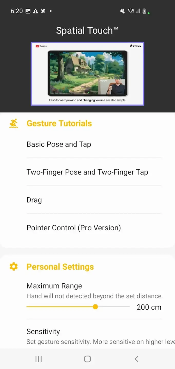 Screenshot Spatial Touch APK