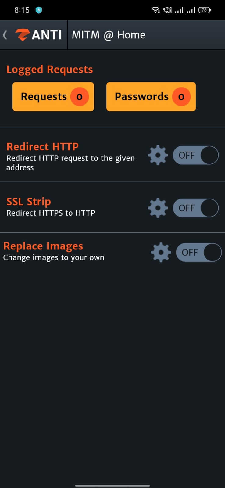Screenshot zAnti APK v3.20