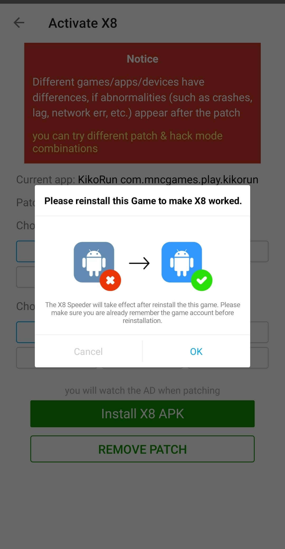 Screenshot X8 Speeder APK v3.3.6.8