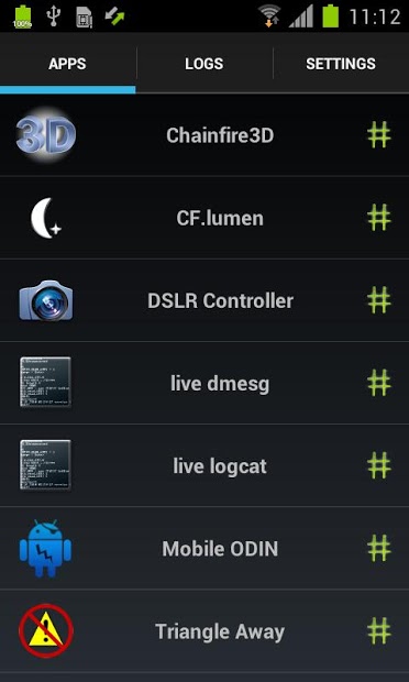 Screenshot SuperSU APK v2.82.1