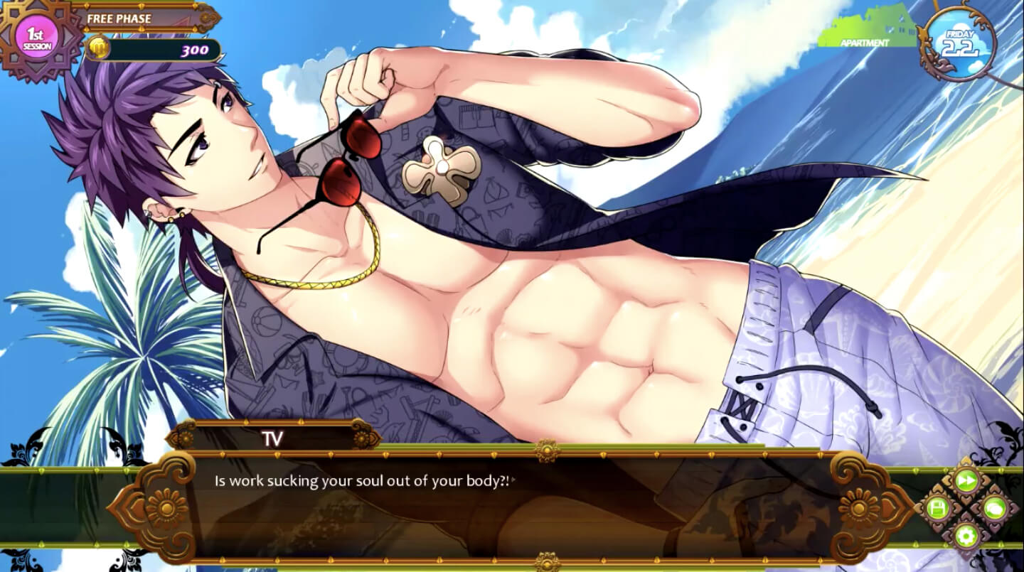 Screenshot Full Service APK v1.38: Visual Novel Seru dengan Pilihan Cerita