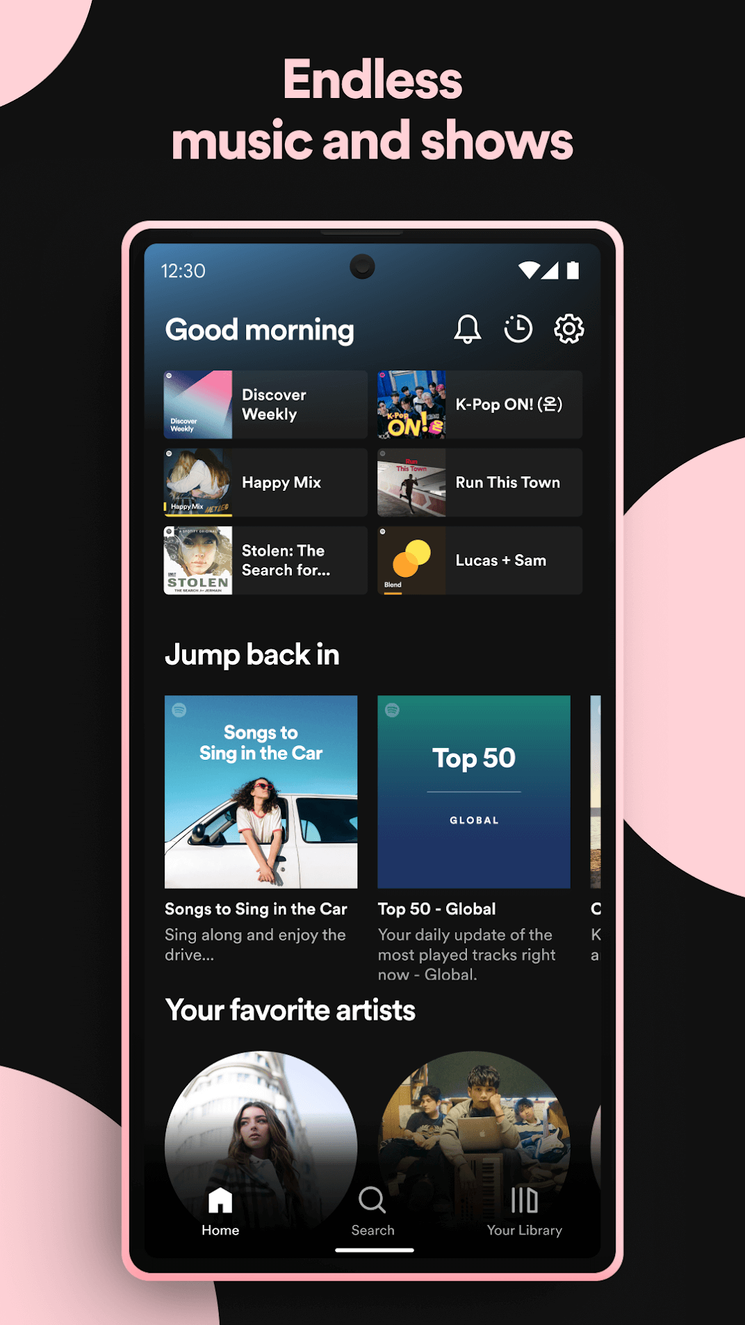Screenshot Spotify APK