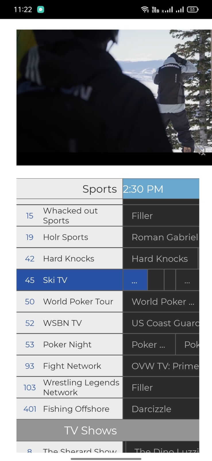 Screenshot Airy TV APK v6.0.4