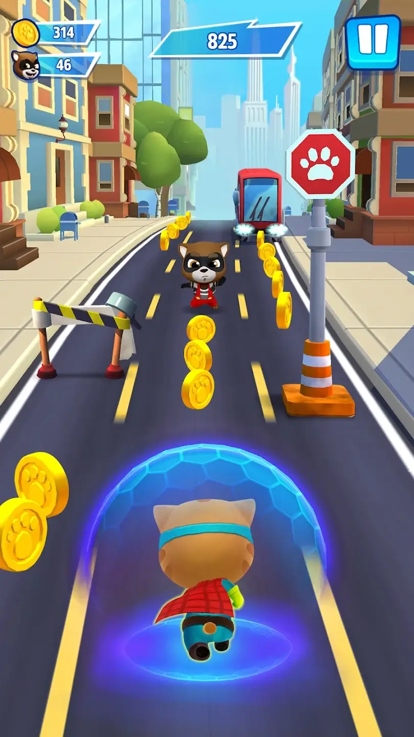 Screenshot Talking Tom Hero Dash APK