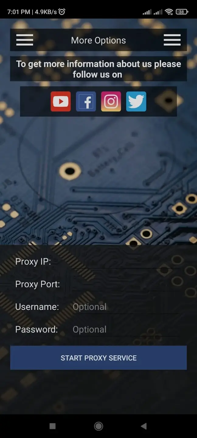 Screenshot College Proxy APK 10.2.9