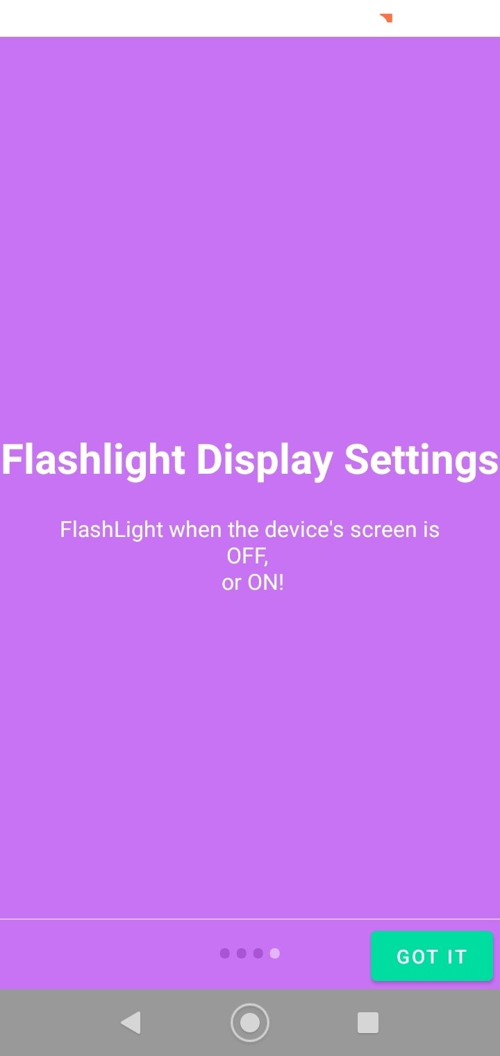 Screenshot Tap Tap Flashlight APK