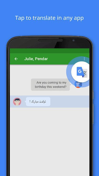 Screenshot Google Translate APK