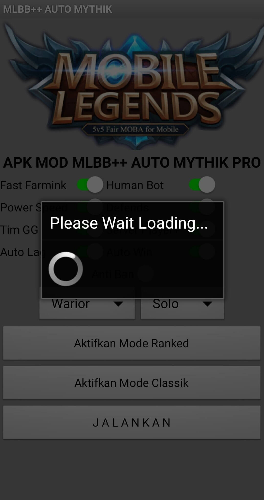 Screenshot Mobile Legends Rank Booster APK