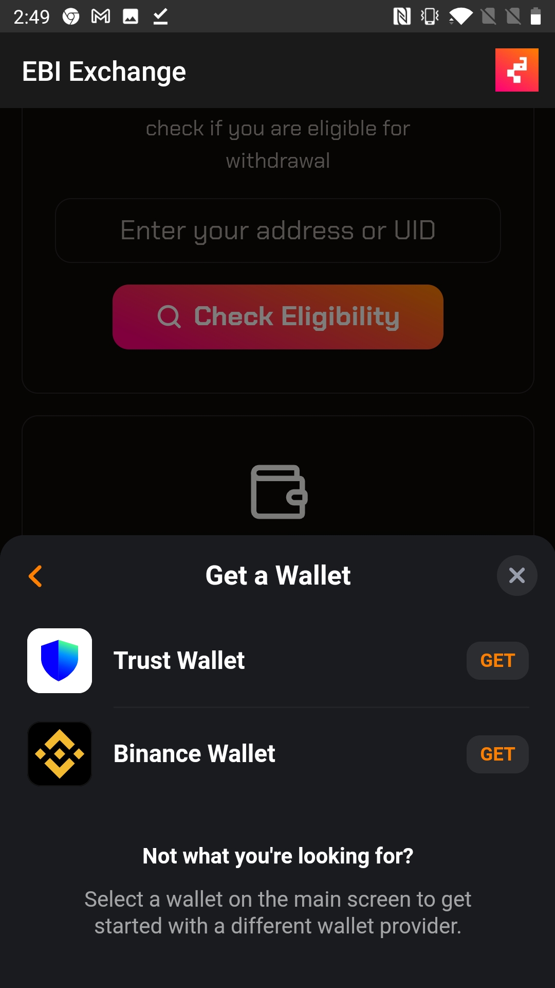 Screenshot EBI Exchange APK v5.6