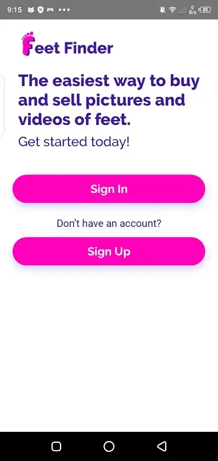 Screenshot FeetFinder APK v2.9.0