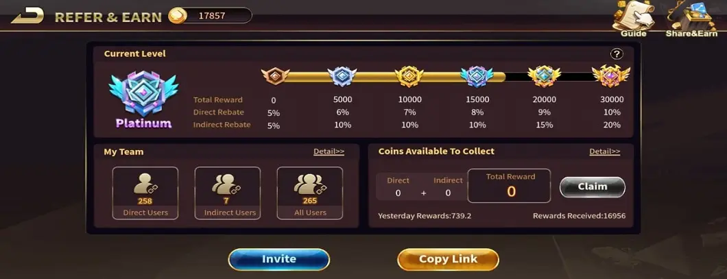 Screenshot Royal X Casino APK