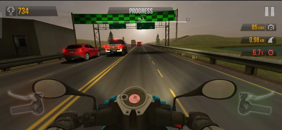Screenshot Traffic Rider APK v2.11