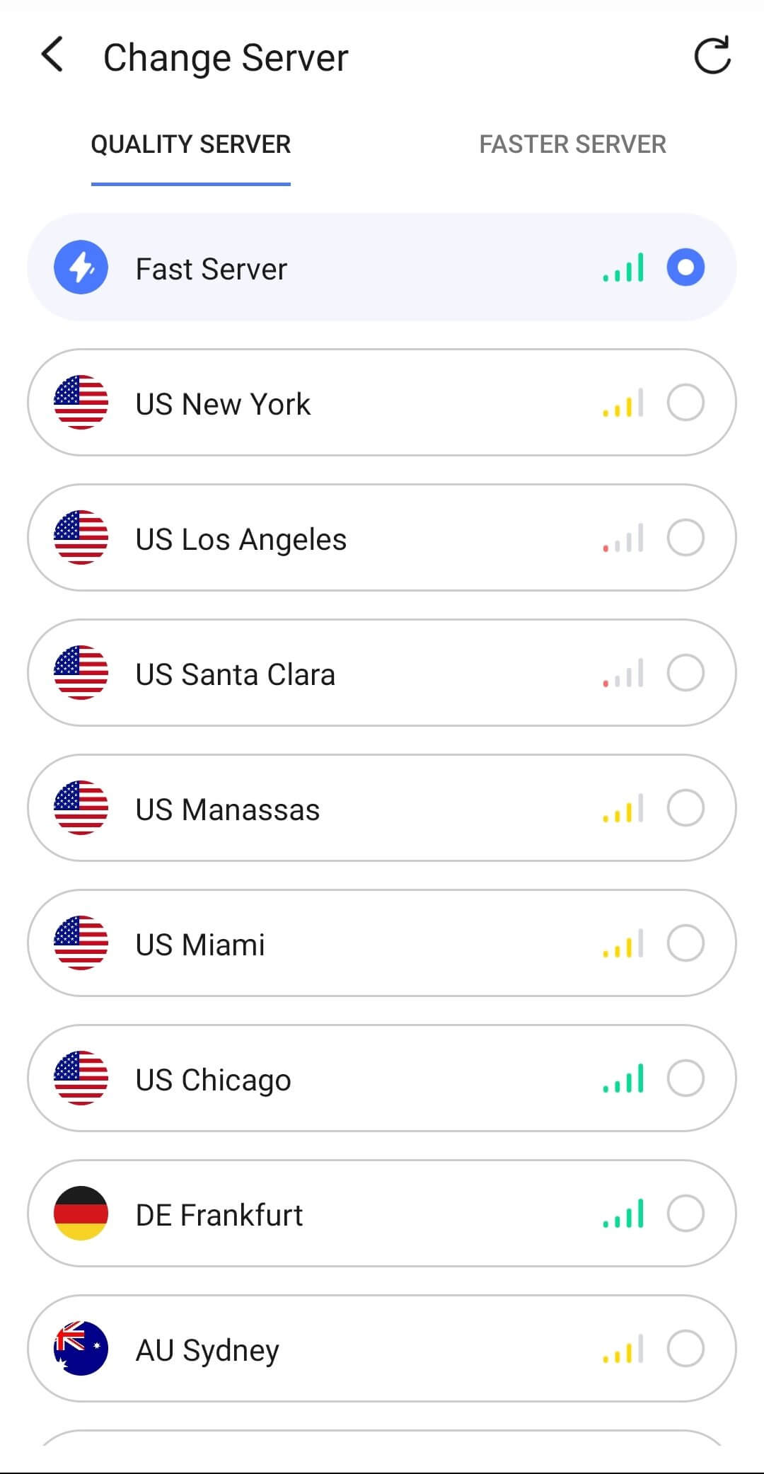 Screenshot Hamster VPN APK (Android) v2.1.1