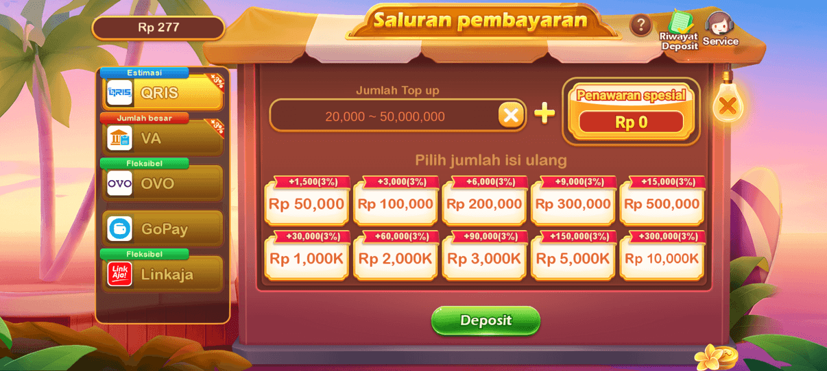 Screenshot IDA777 APK v10.2 Download untuk Android