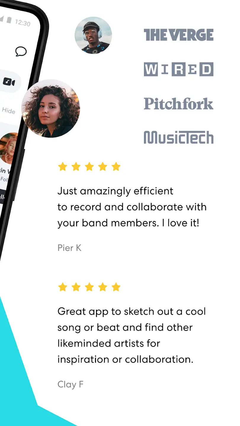 Screenshot BandLab APK v11.22.2 untuk Edit dan Rekam Musik di Android