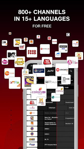 Screenshot JioTV APK