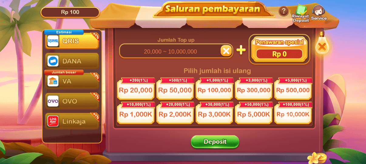 Screenshot Hot985 APK untuk Android: Slot, Fishing, dan Casino
