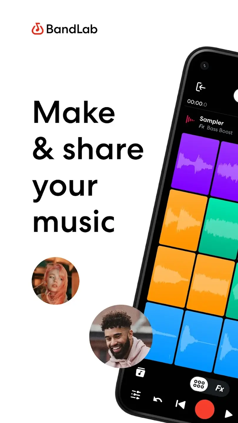 Screenshot BandLab APK v11.22.2 untuk Edit dan Rekam Musik di Android