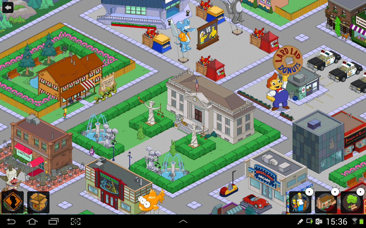 Screenshot The Simpsons: Tapped Out APK