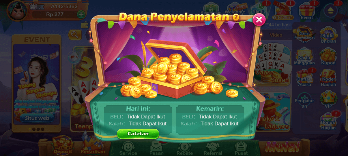 Screenshot IDA777 APK v10.2 Download untuk Android
