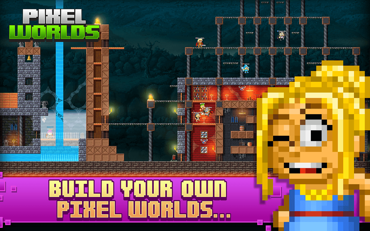 Screenshot Pixel Worlds APK