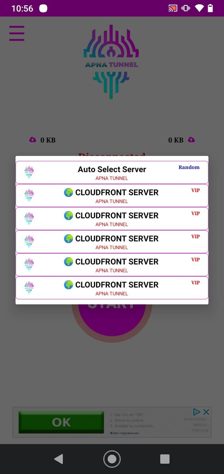Screenshot APNA Tunnel APK