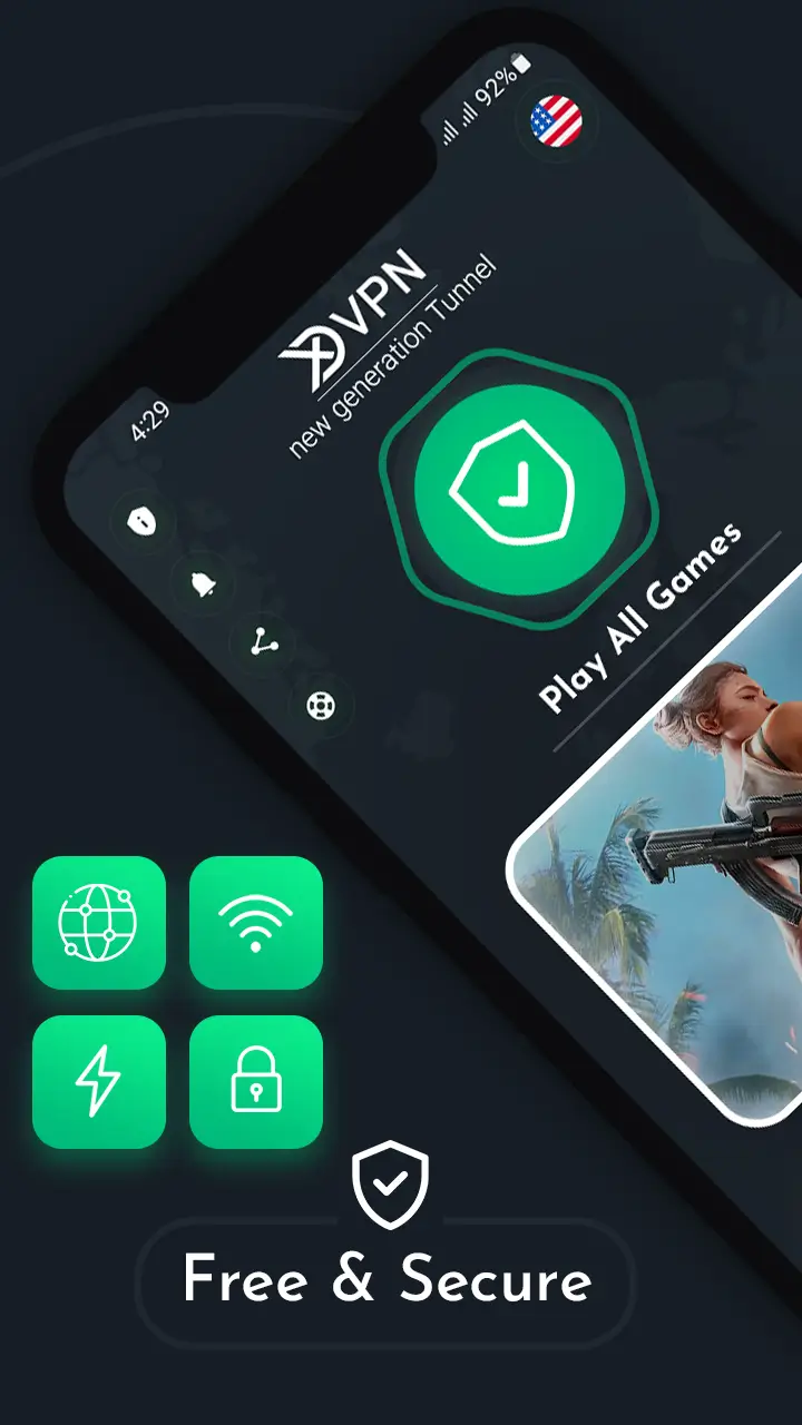 Screenshot Xd VPN APK v22.0 untuk Android