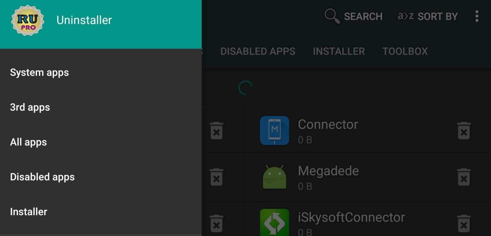 Screenshot Root Uninstaller APK 9.0.0