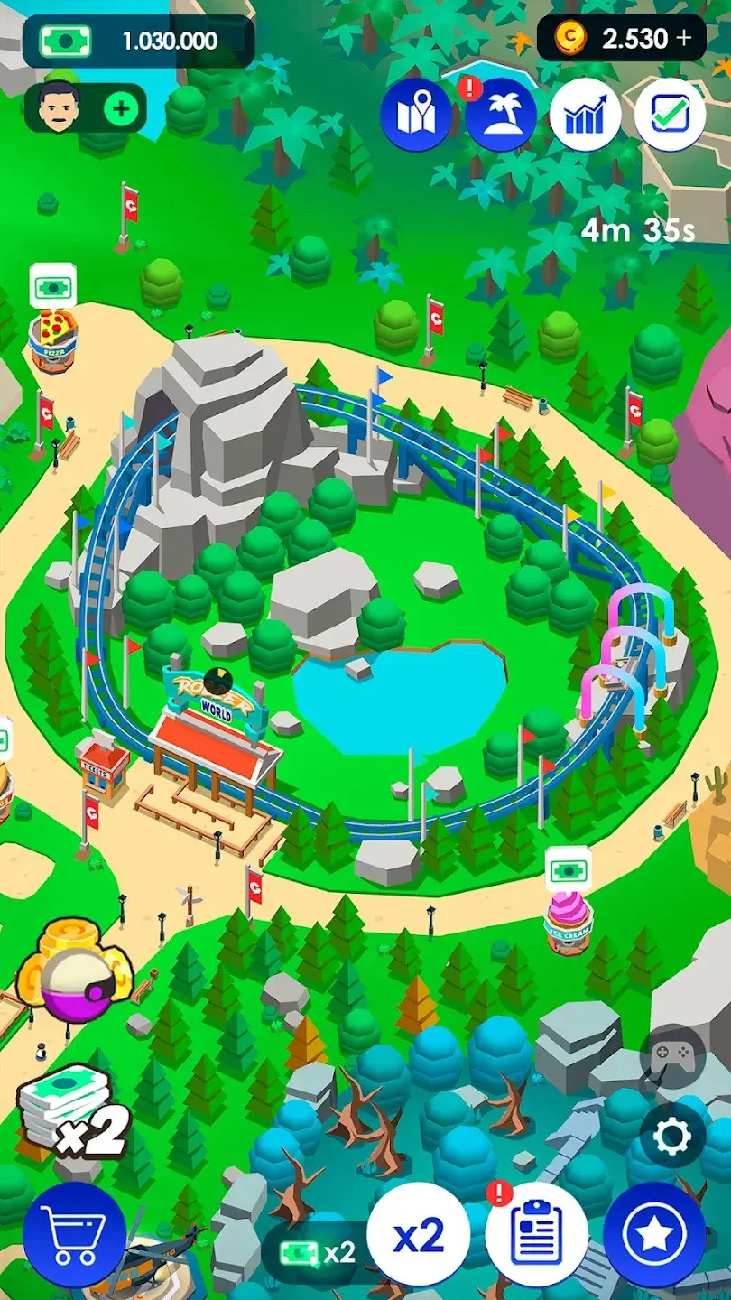 Screenshot Idle Theme Park Tycoon APK