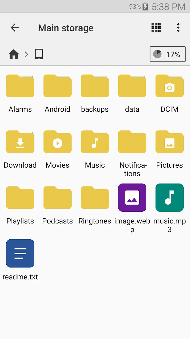 Screenshot CX File Explorer APK v2.7.1