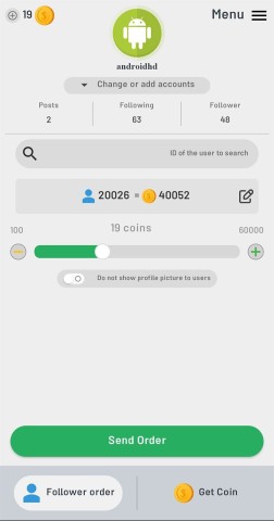 Screenshot NS Follower APK v9.6.3