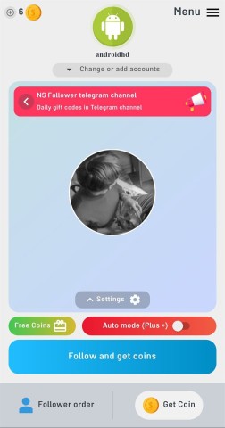 Screenshot NS Follower APK v9.6.3